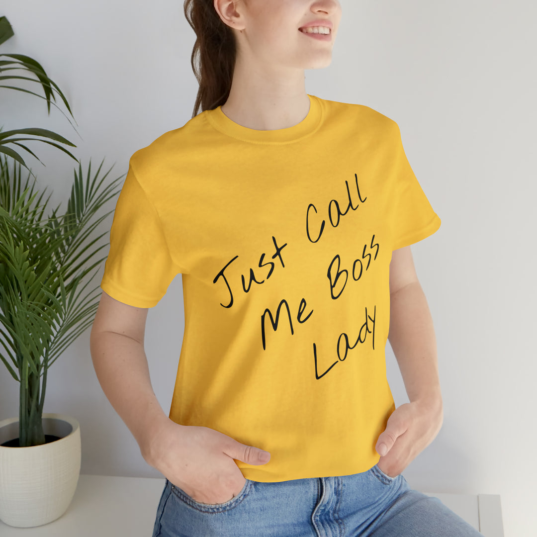D'Boss Lady Unisex Jersey Short Sleeve Tee