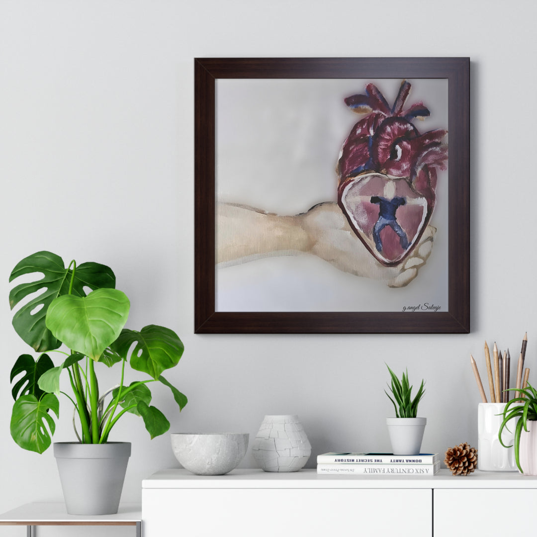 Abiding Within Framed Horizontal Poster
