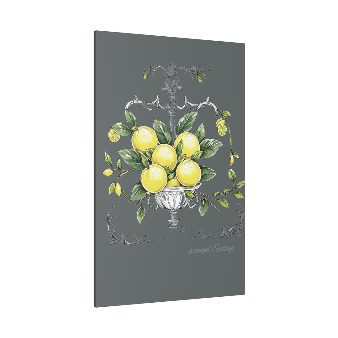 Lemons Centerpiece Matte Canvas, Stretched, 0.75"
