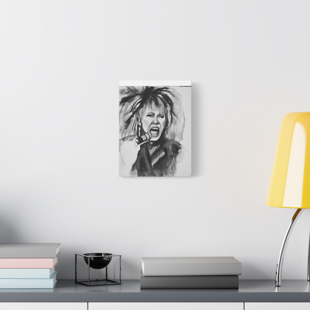 Canvas Print Tina Turner Portrait