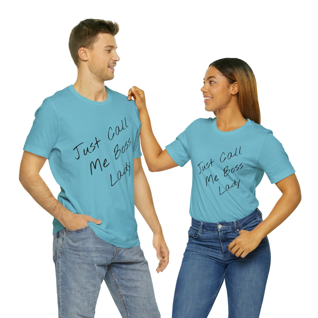 D'Boss Lady Unisex Jersey Short Sleeve Tee