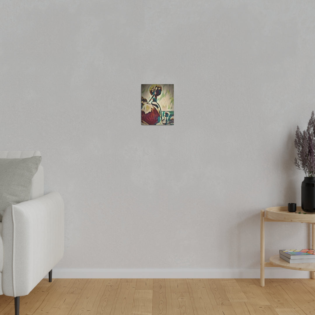 Mermaid Madonna Canvas, Stretched, 0.75"