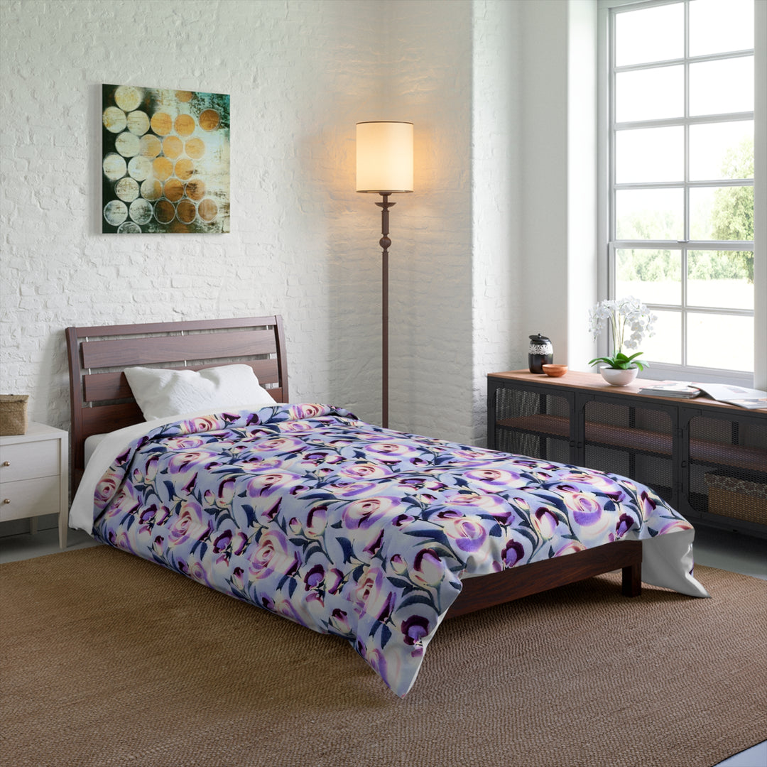 Lavender Roses Comforter