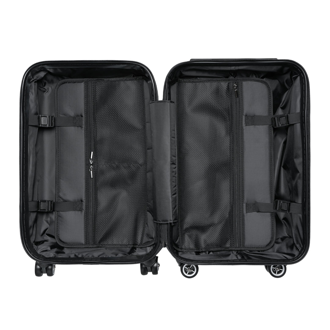 Hound's Tooth Suitcase