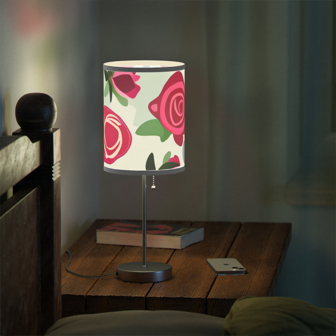 Rose Garden Promises, Lamp on a Stand, US|CA plug