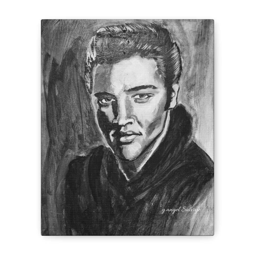Elvis Canvas Print, from the Rock and Roll Series