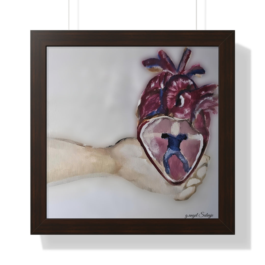 Abiding Within Framed Horizontal Poster