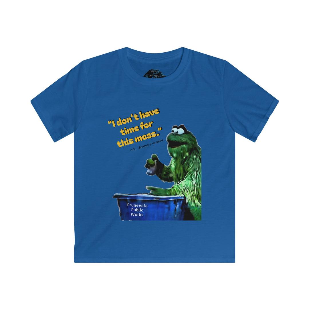 Kids Tee - Oscar T Grumpy-Pants, from "Home is Where the Snow Is" Video