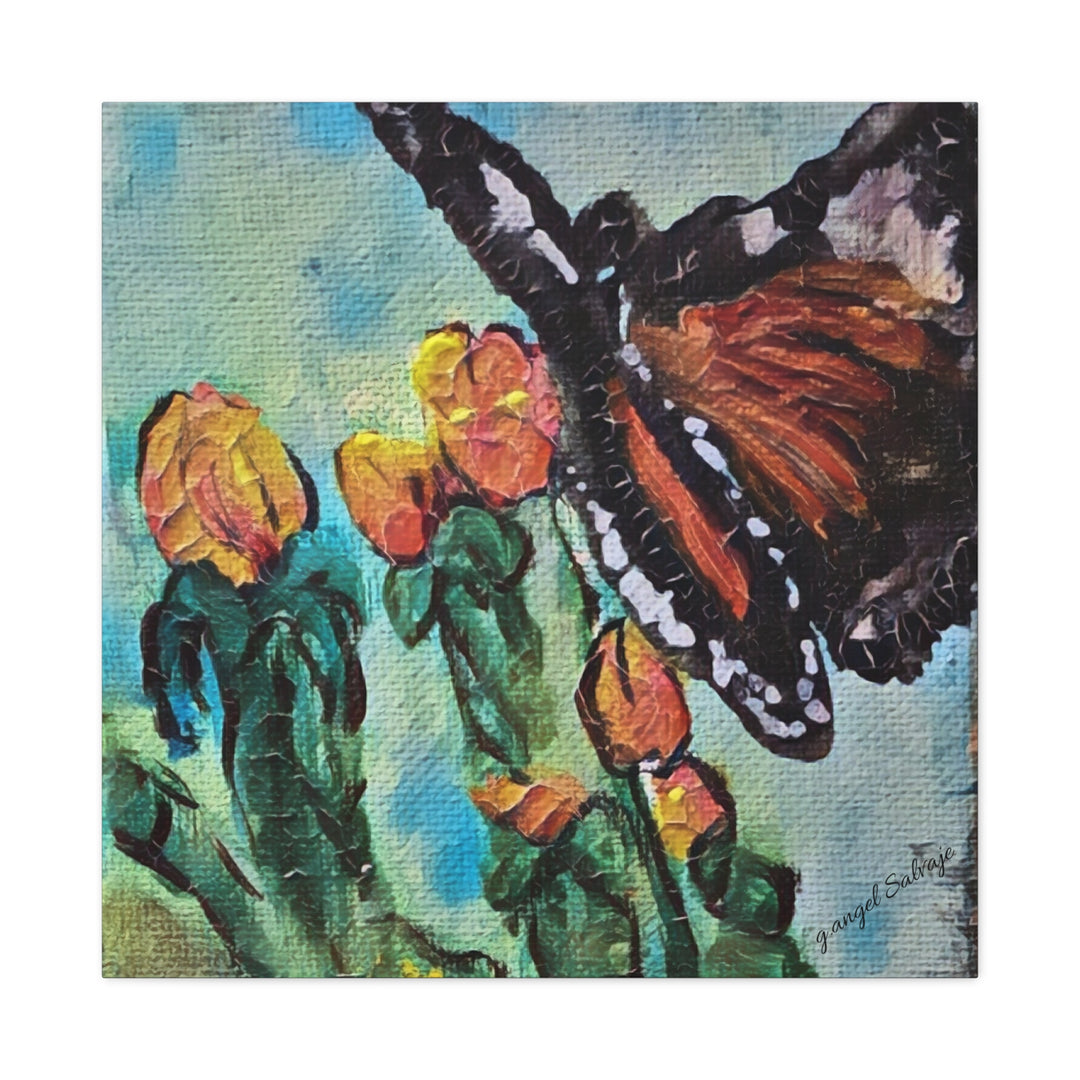 Canvas Print - Monarch Queen Butterfly