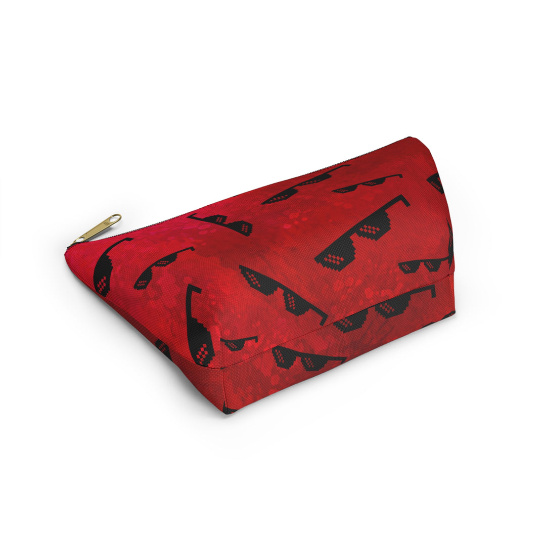 Affirmations and Sunglasses Accessory Pouch w T-bottom