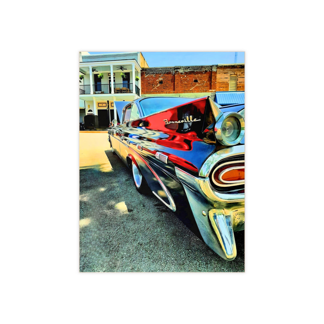 1959 Bonneville QUARTER PANEL TAIL LIGHT vertical Ceramic Photo Tile