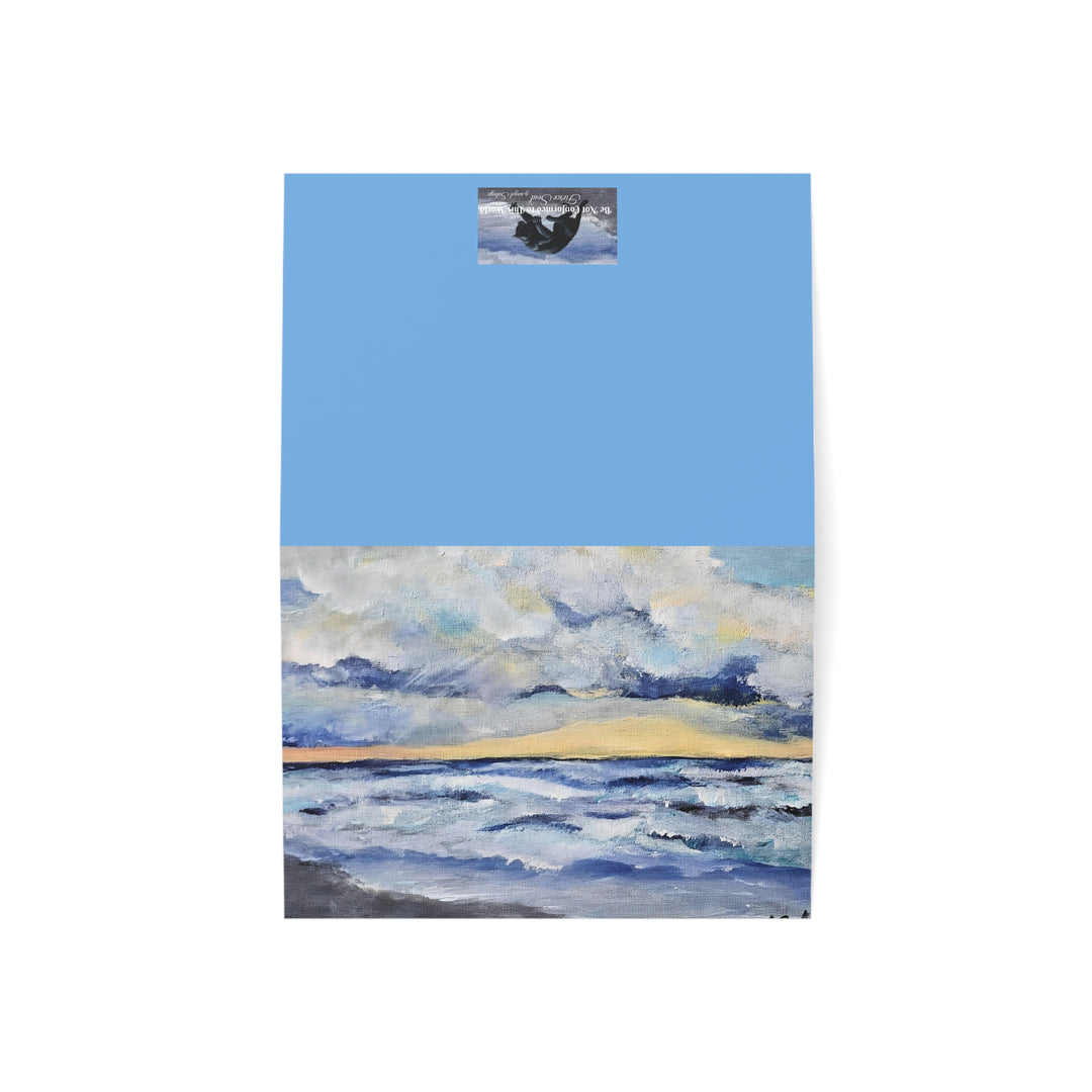 Greeting Cards - After the Rain, Sunshine by g angel Salvaje (1, 10, 30, and 50pcs)