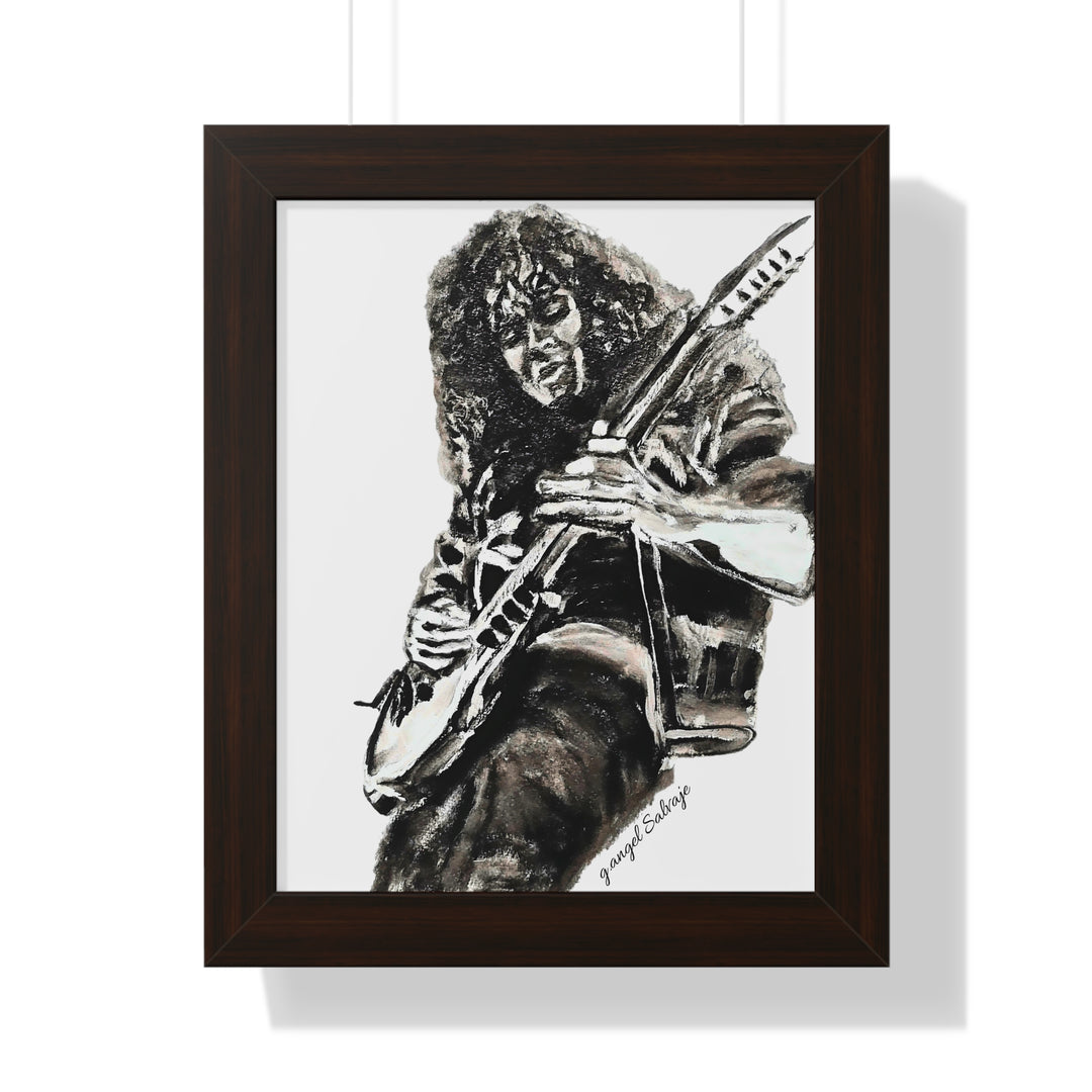 Tim Kelly Framed Vertical Poster