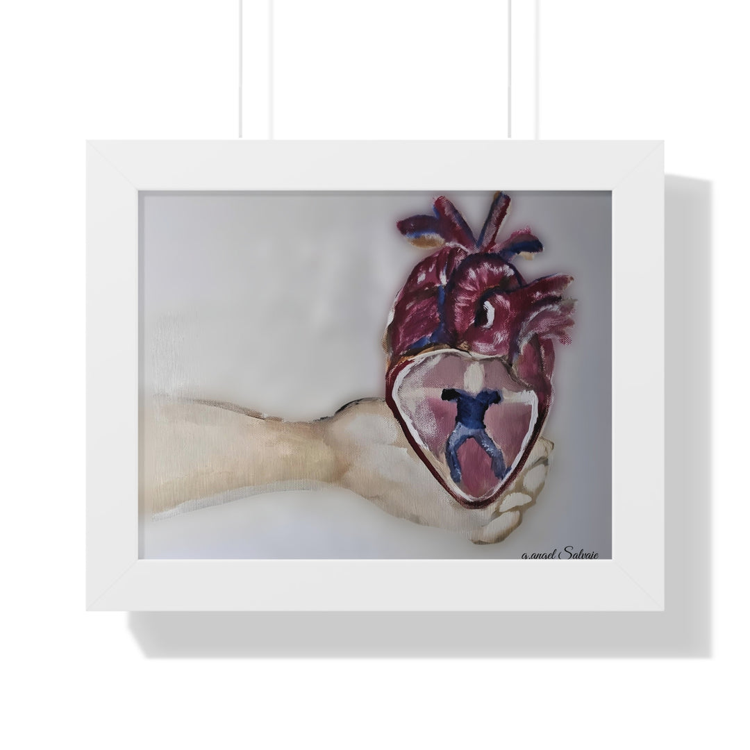 Abiding Within Framed Horizontal Poster