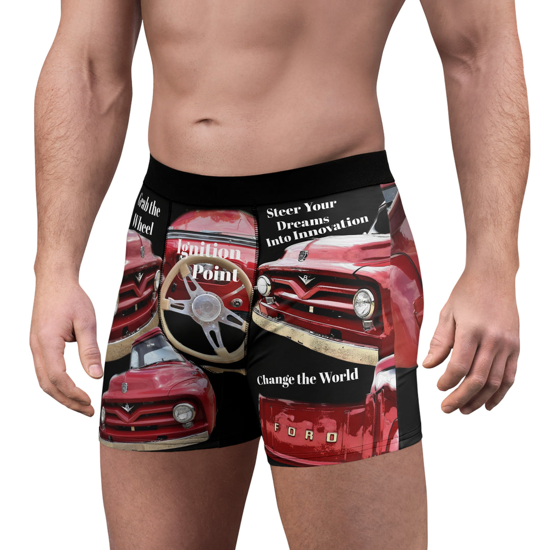 Ford Innovation Men's Boxer Briefs (AOP)