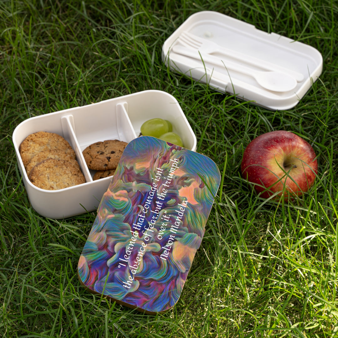Courage , Nelson Mandela Bento Lunch Box