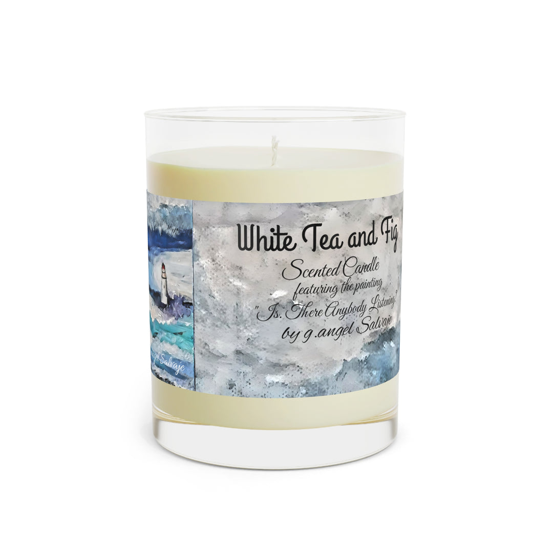 Scented Candle featuring Is There Anybody Listening, Full Glass, 11oz