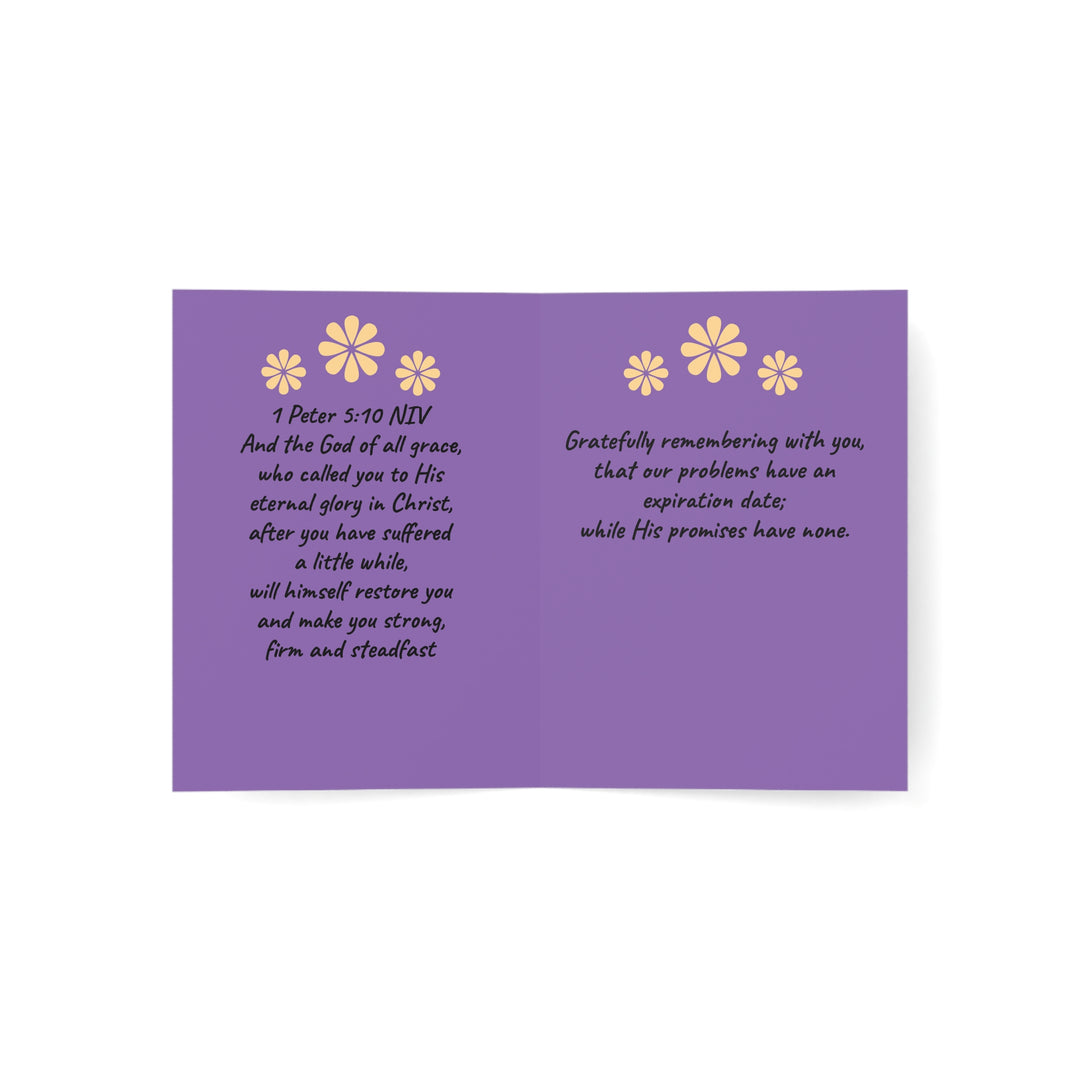 Greeting Cards - The Promises of God Reminder (1, 10, 30, and 50pcs)