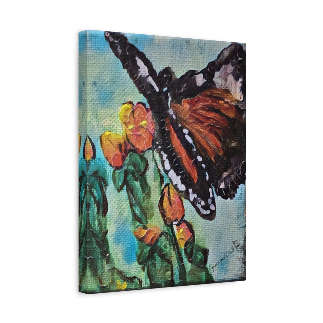 Canvas Print - Monarch Queen Butterfly