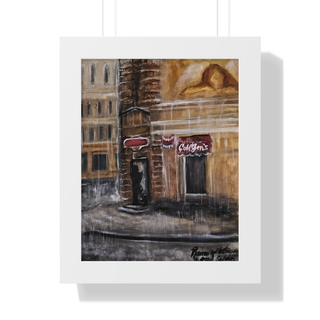 Vertical Poster 'Rains of Intercession' by g angel Salvaje