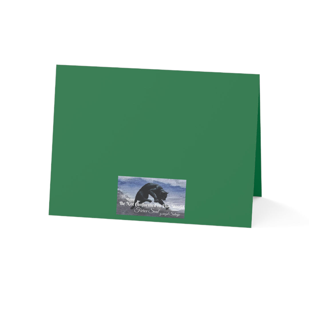Funny Christmas Greeting Cards - Nosey Blanche and Helen Jones Christmas Design