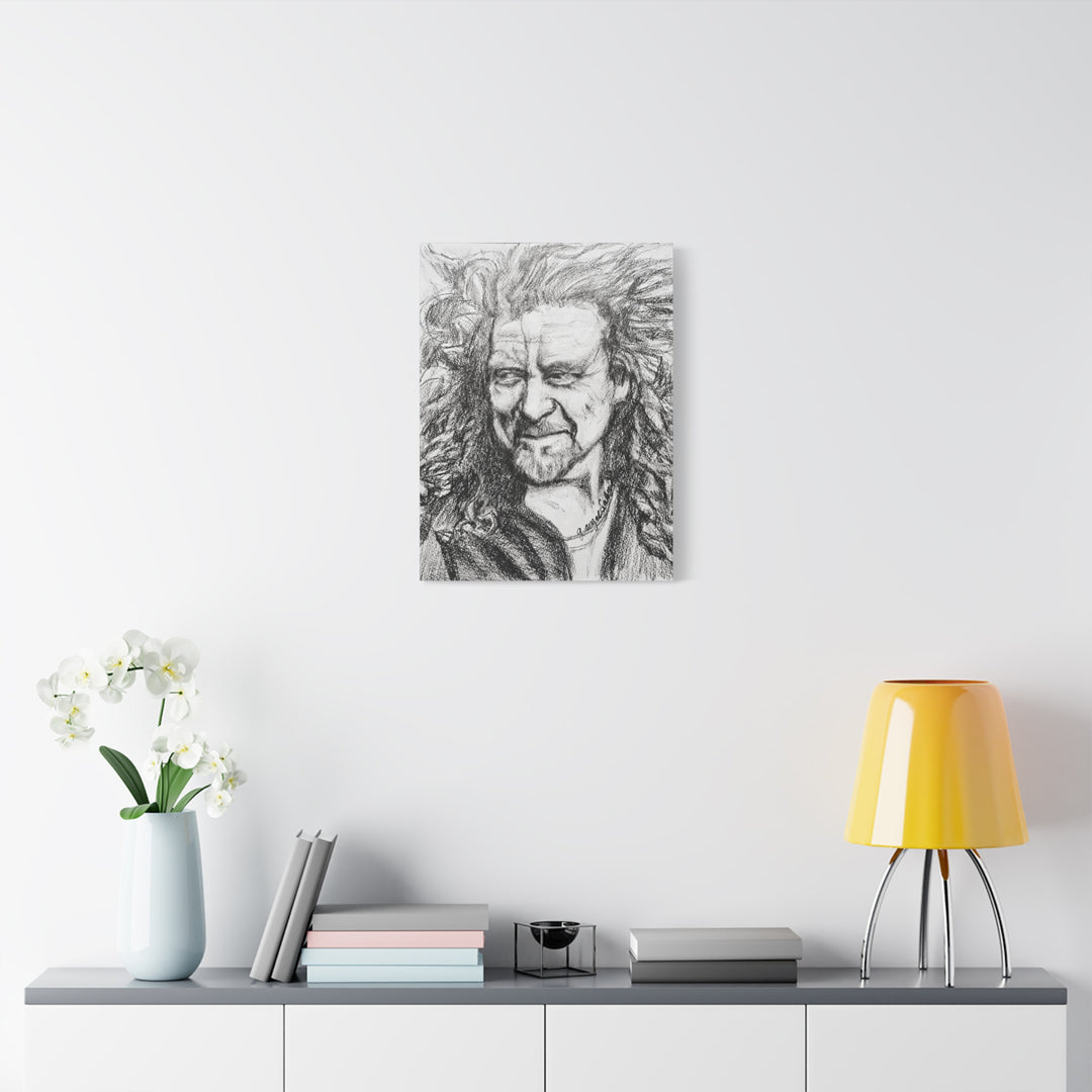 Canvas Print - Robert Plant Rock and Roll Portrait