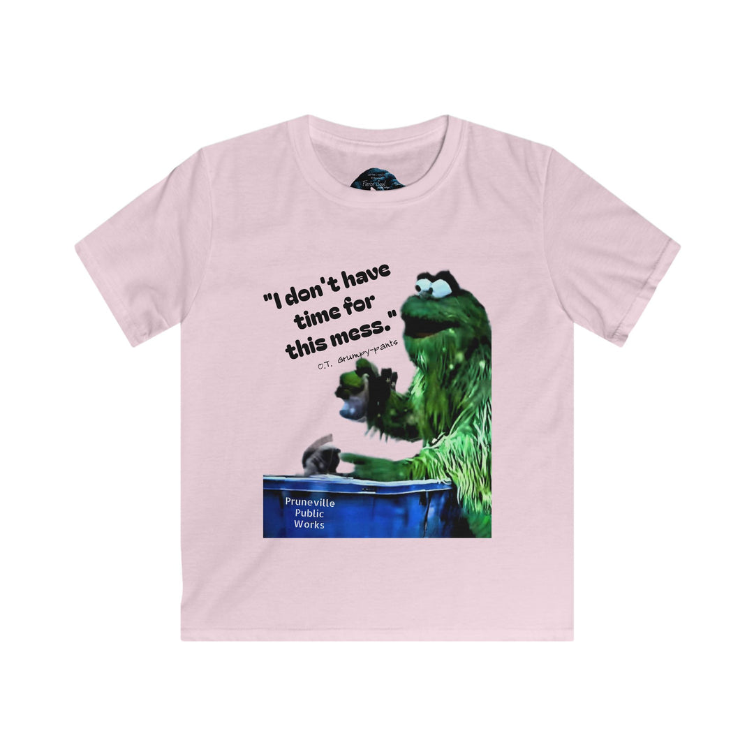 Kids Tee - Oscar T Grumpy-Pants, from "Home is Where the Snow Is" Video