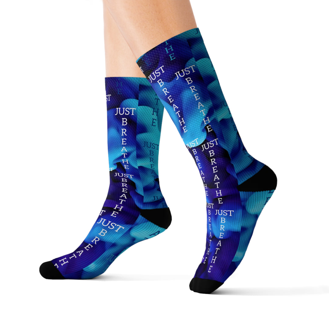 Just Breathe Sublimation Socks