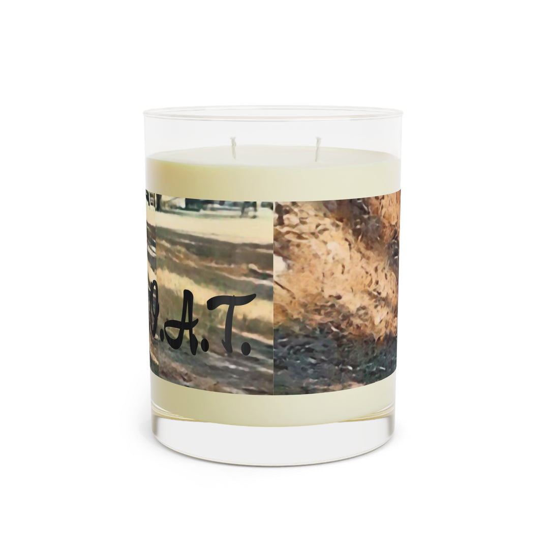 Smells like d'GOAT , Mint Lavender &Sage Scented Candle - Full Glass, 11oz