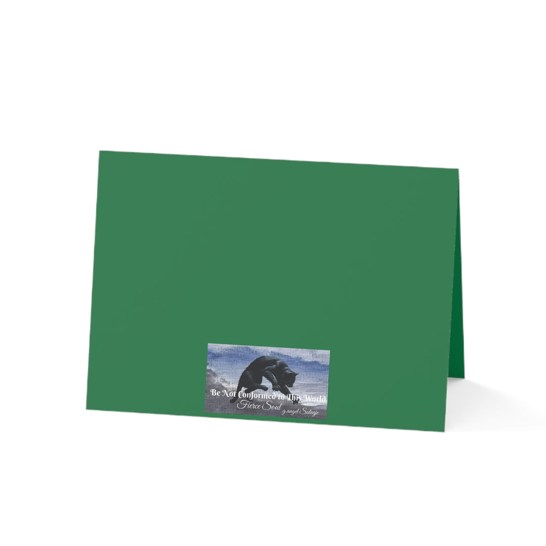 Funny Christmas Greeting Cards - Nosey Blanche and Helen Jones Christmas Design