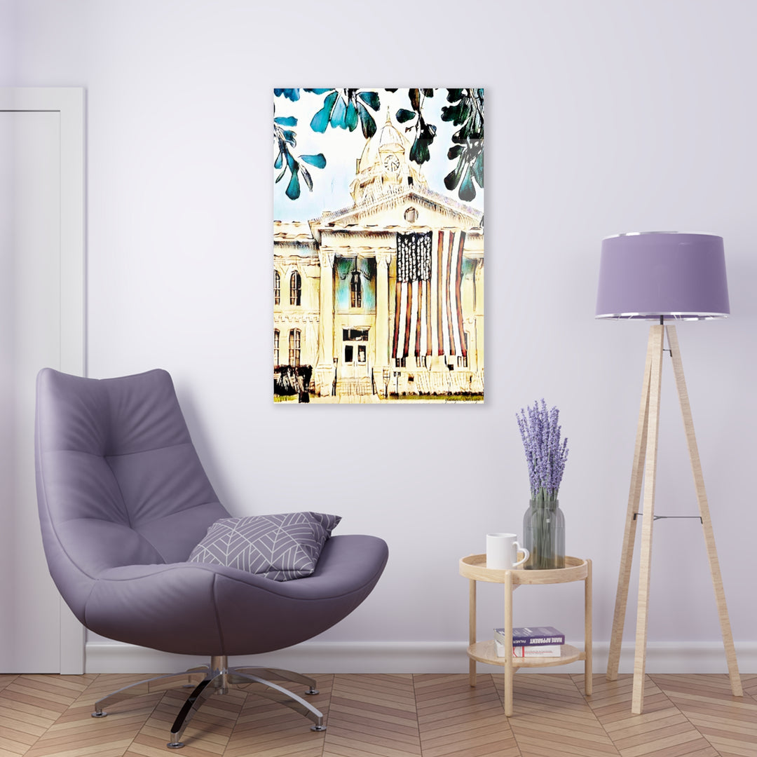 Colbert County Courthouse Acrylic Prints