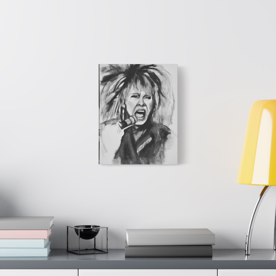 Canvas Print Tina Turner Portrait