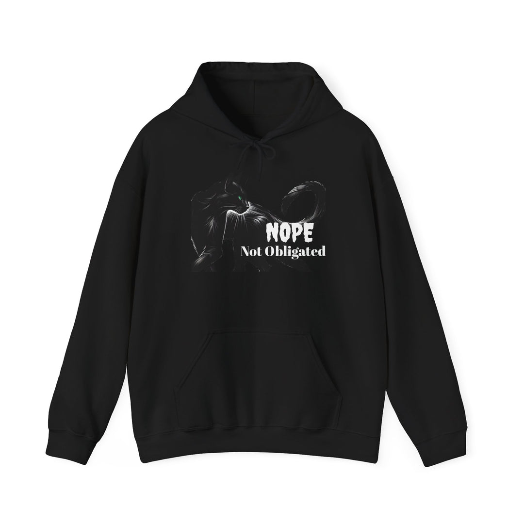 Hooded Sweatshirt - Feral Cat Drama Free Design