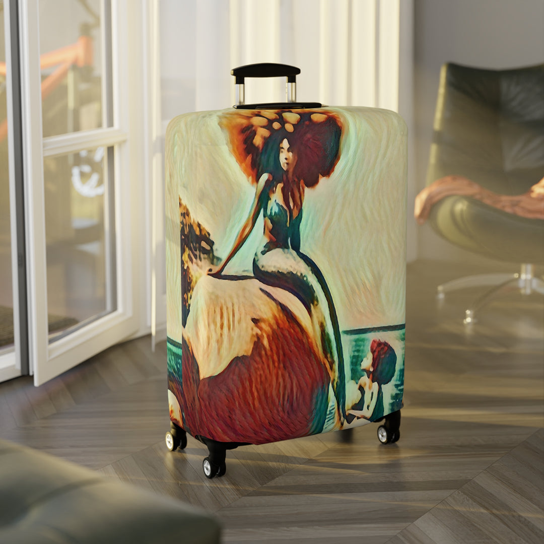 Mermaid Madonna Luggage Cover