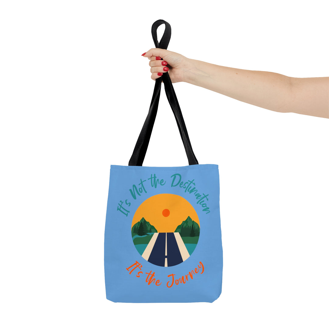 It's The Journey Tote Bag (AOP)
