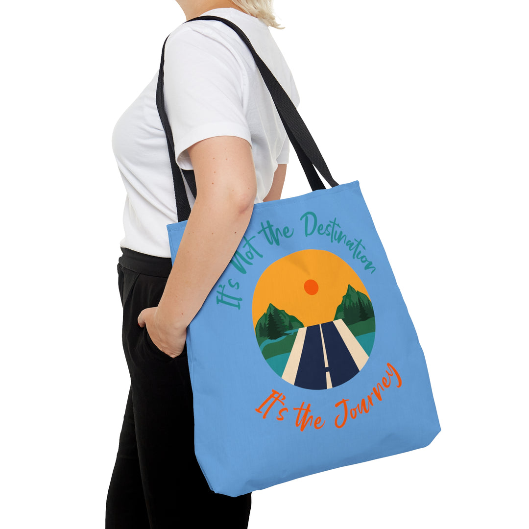 It's The Journey Tote Bag (AOP)
