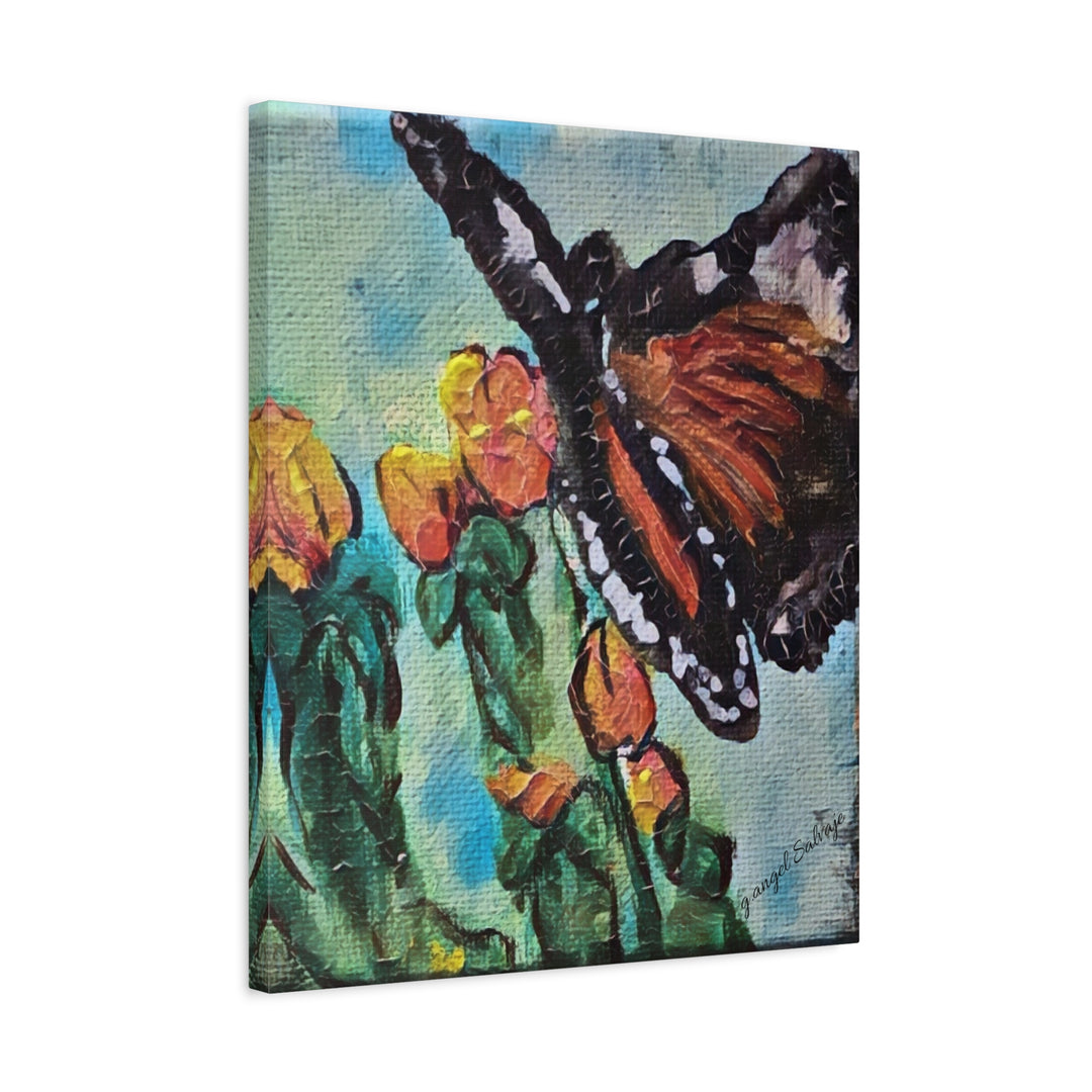 Canvas Print - Monarch Queen Butterfly