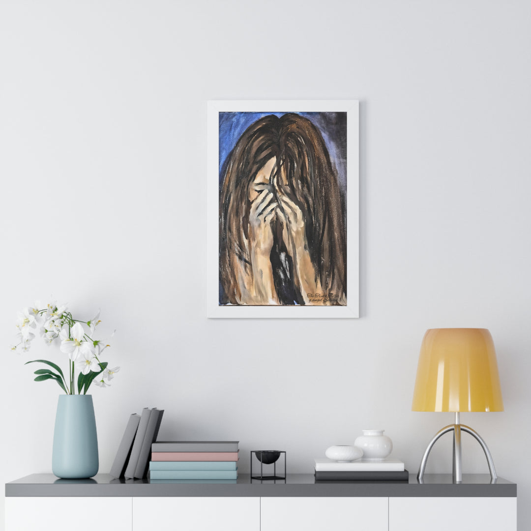 The Truth Teller Framed Vertical Poster