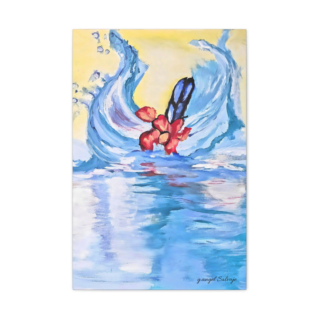 Diving into the Depths Matte Canvas, Stretched, 1.25"