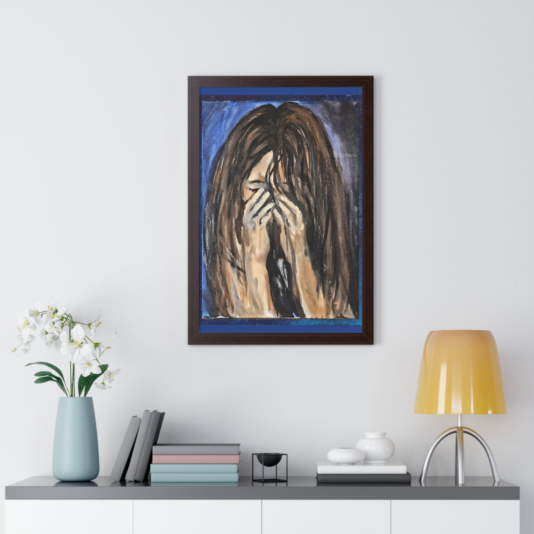The Truth Teller Framed Vertical Poster