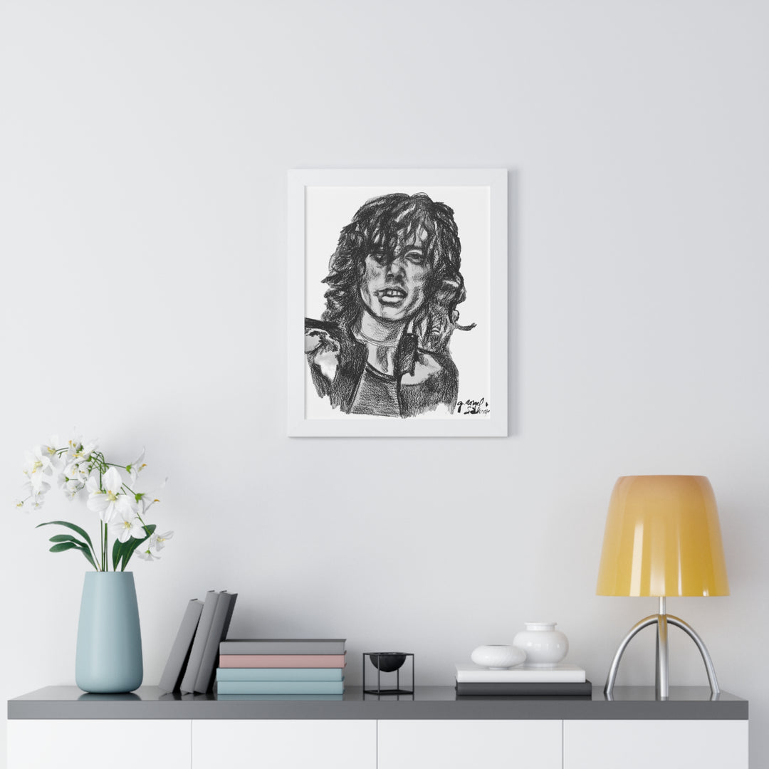 Vertical Poster Jimmy Page Rock and Roll Series Wall Art