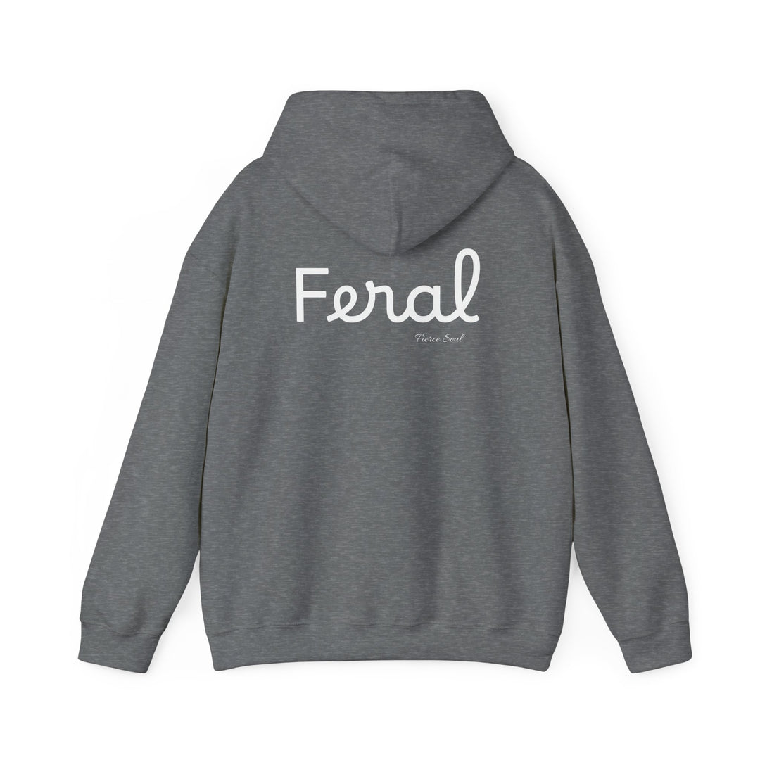 Hooded Sweatshirt - Feral Cat Drama Free Design