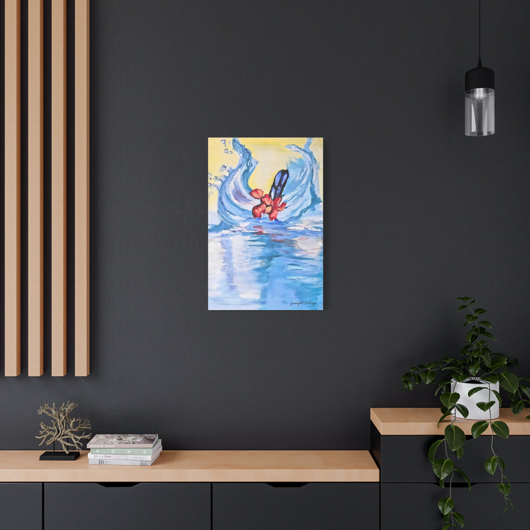 Diving into the Depths Matte Canvas, Stretched, 1.25"