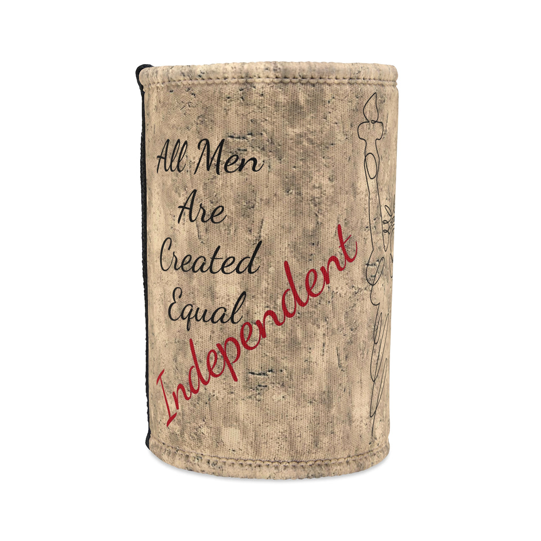 Patriotic American Stubby cooler