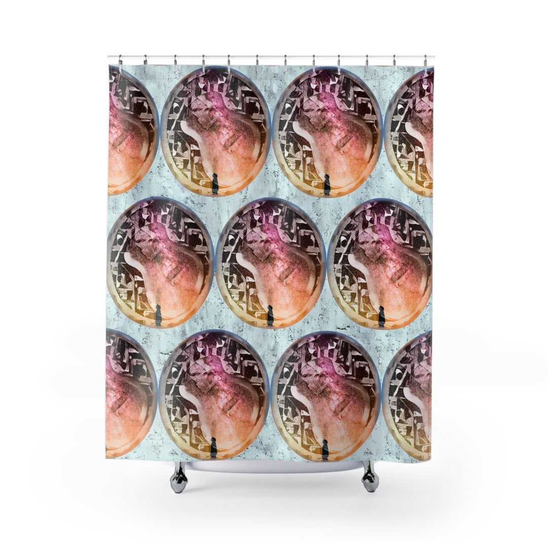 Guitar Sun Shower Curtains