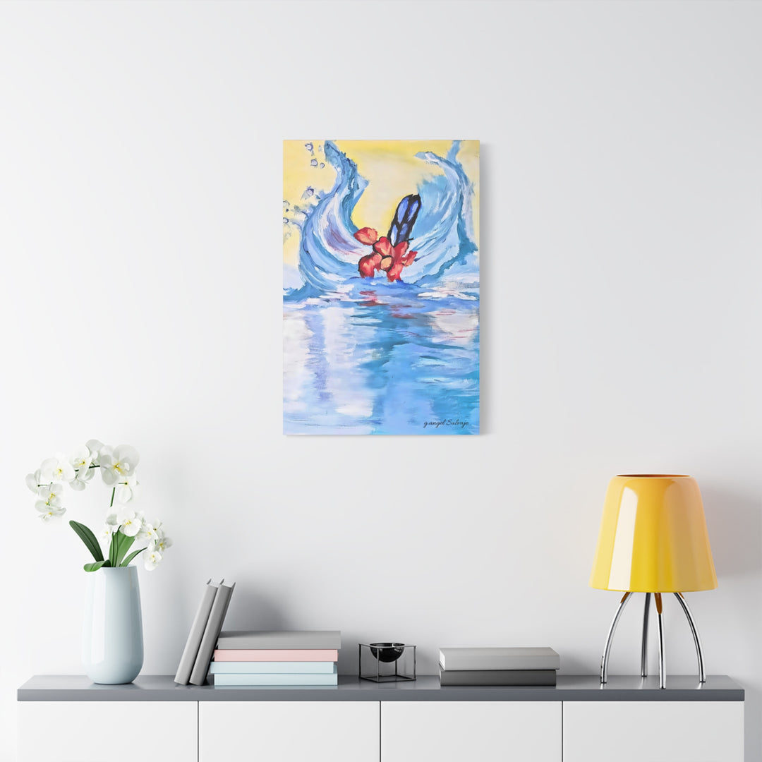 Diving into the Depths Matte Canvas, Stretched, 1.25"
