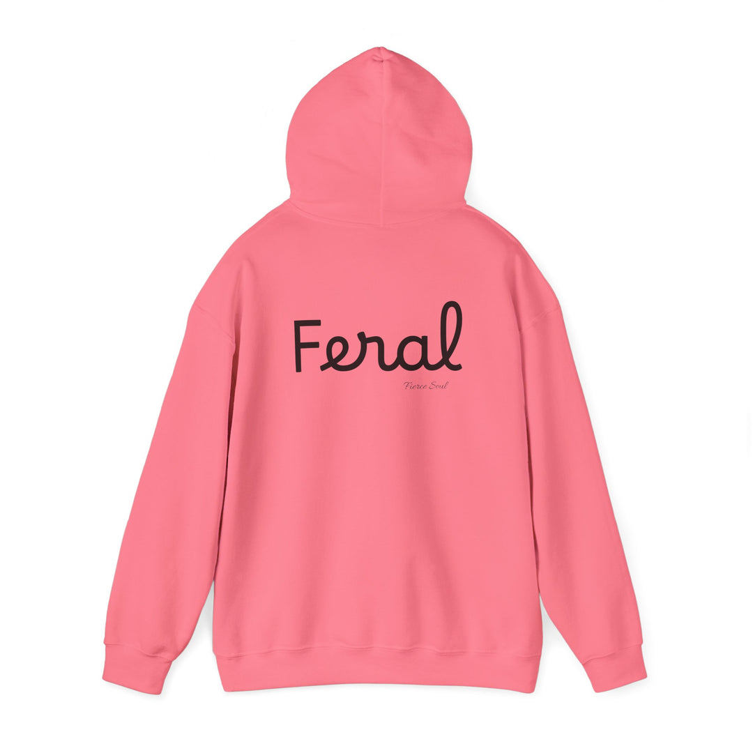 Hooded Sweatshirt - Feral Cat Drama Free Design