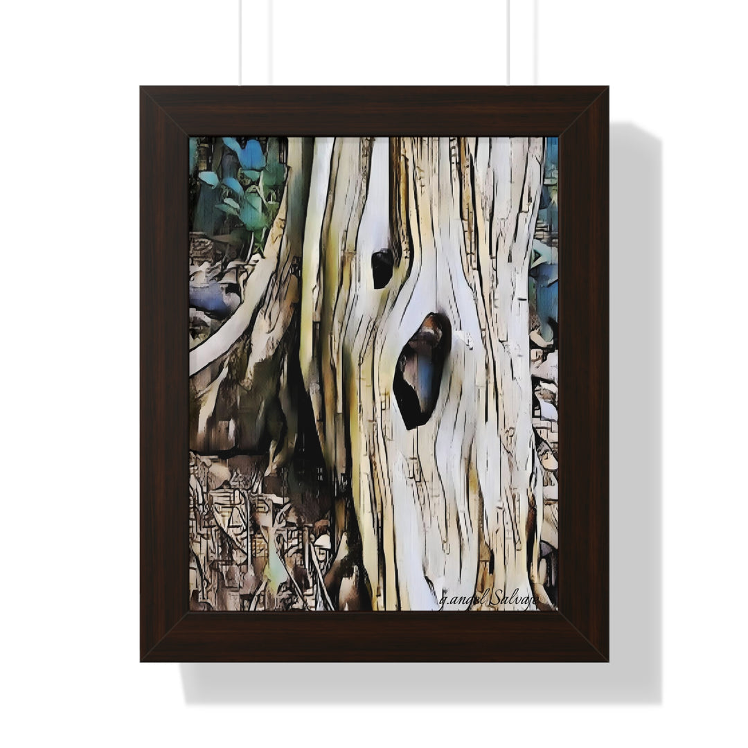 It Is All About What is Hidden Within Framed Vertical Poster
