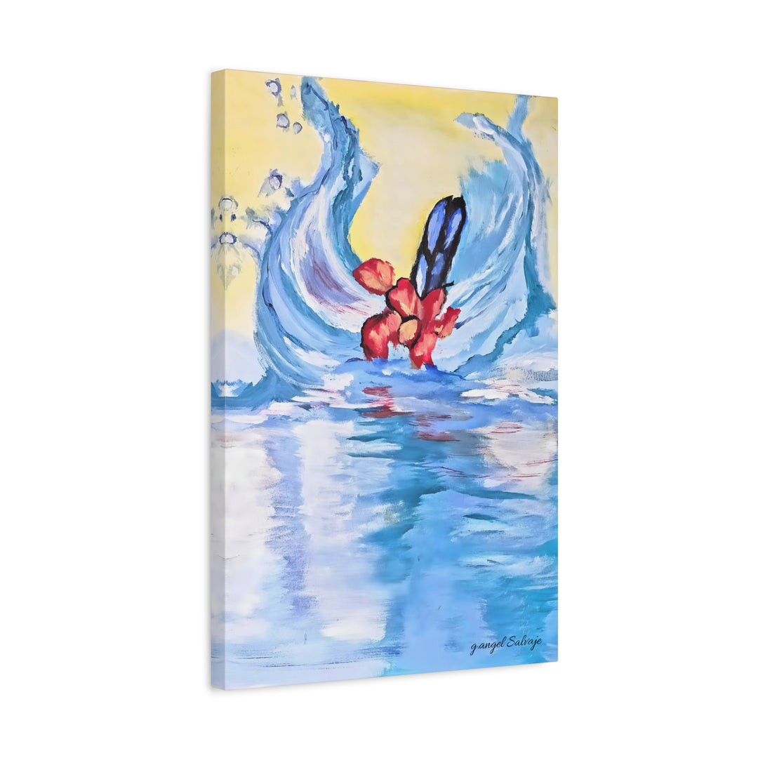 Diving into the Depths Matte Canvas, Stretched, 1.25"