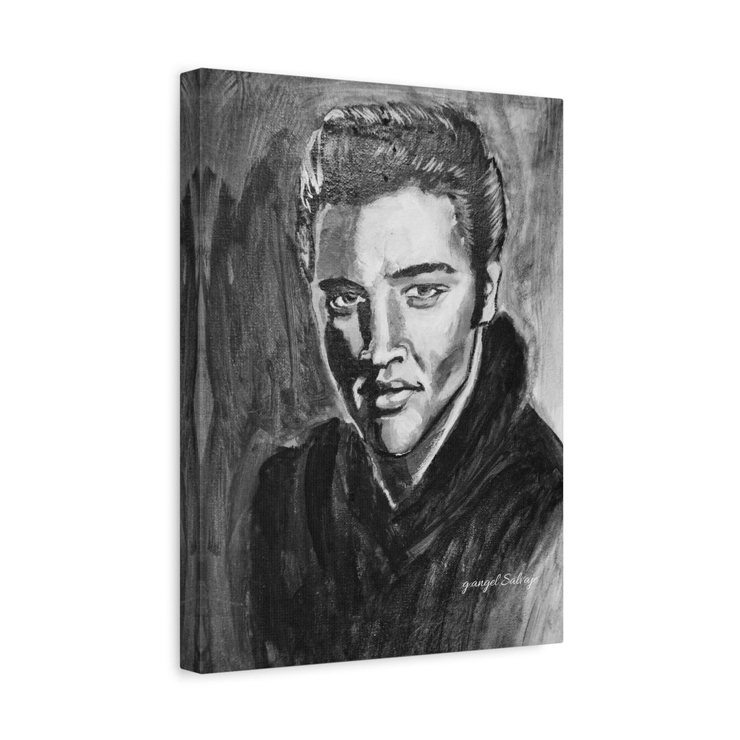 Elvis Canvas Print, from the Rock and Roll Series